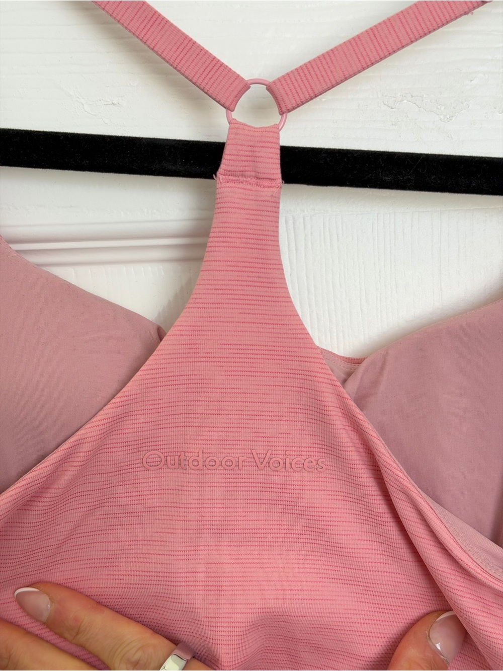 Outdoor Voices TechSweat Move Free Tank - Bubblegum Pink - Picture 3 of 7